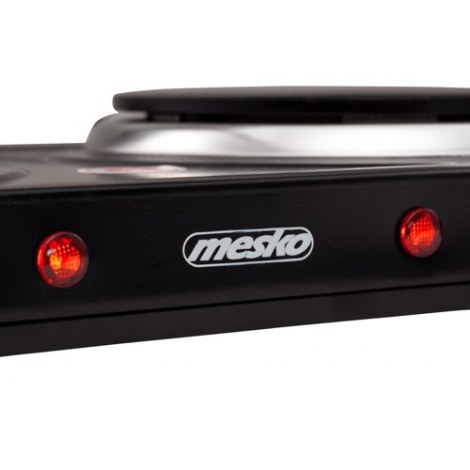Mesko | Electric stove | MS 6509 | Number of burners/cooking zones 2 | Black | Electric - 8